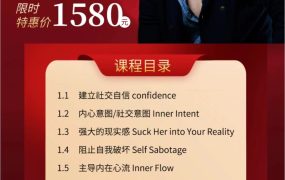 瑞恩ryan《引燃雄心》泡学课程